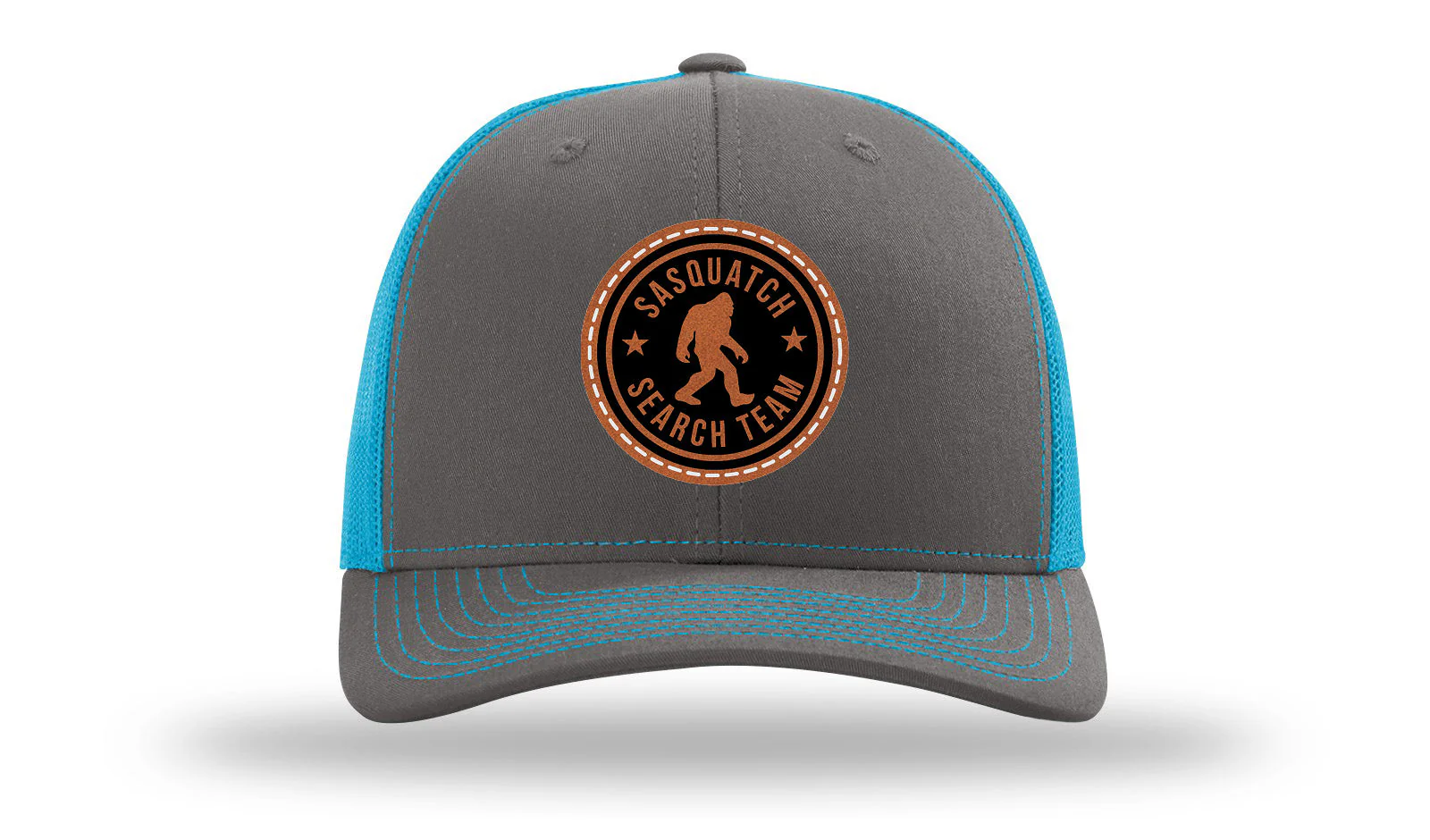 Sasquatch Search Team Leather Patch Richardson 112 Hat - Image 14