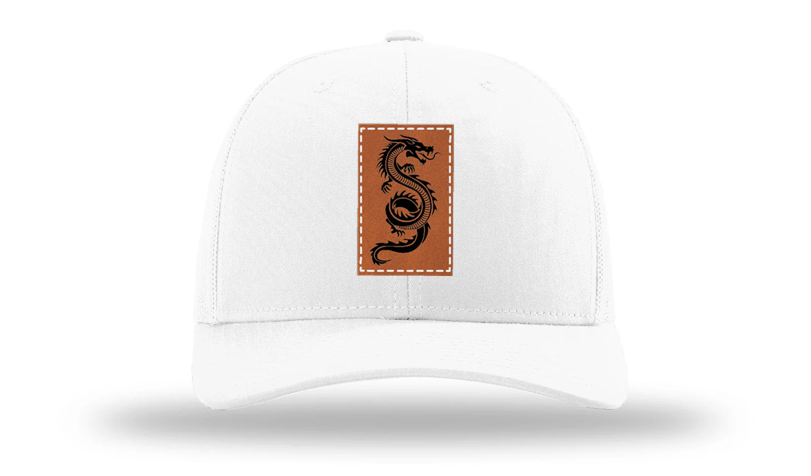 Dragon Leather Patch Richardson 112 Hat - Image 5