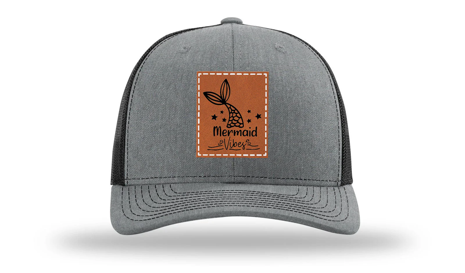 Be A Mermaid Leather Patch Richardson 112 Hat - Image 20