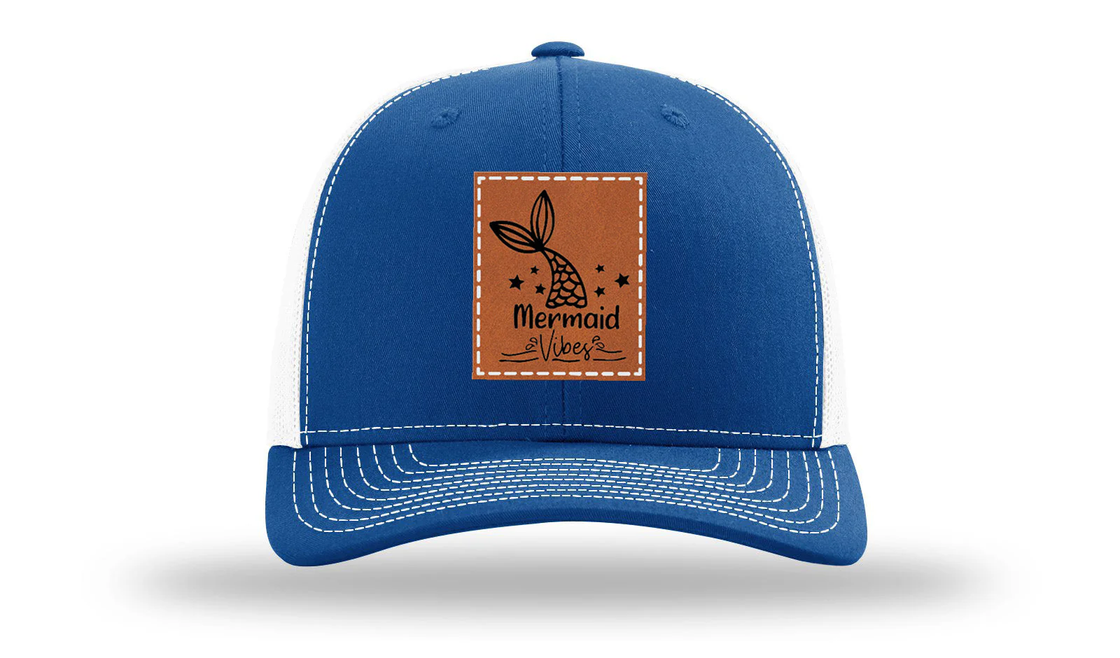 Be A Mermaid Leather Patch Richardson 112 Hat - Image 32