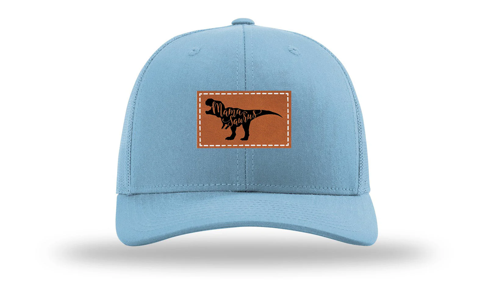 Mamasaurus Leather Patch Richardson 112 Hat - Image 2