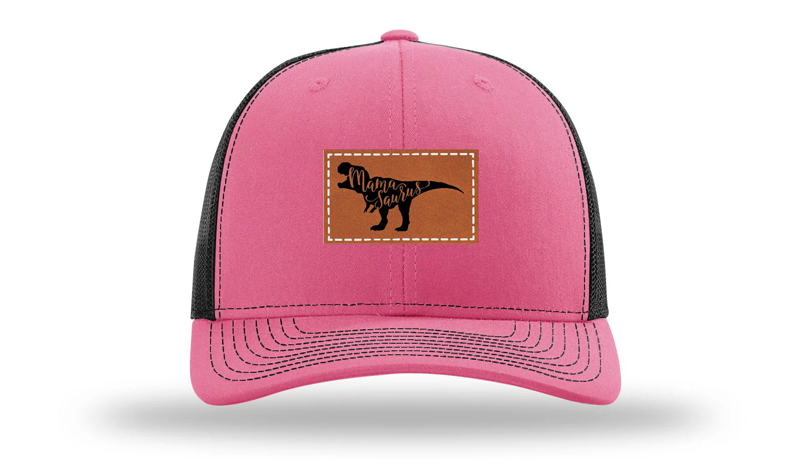 Mamasaurus Leather Patch Richardson 112 Hat - Image 22