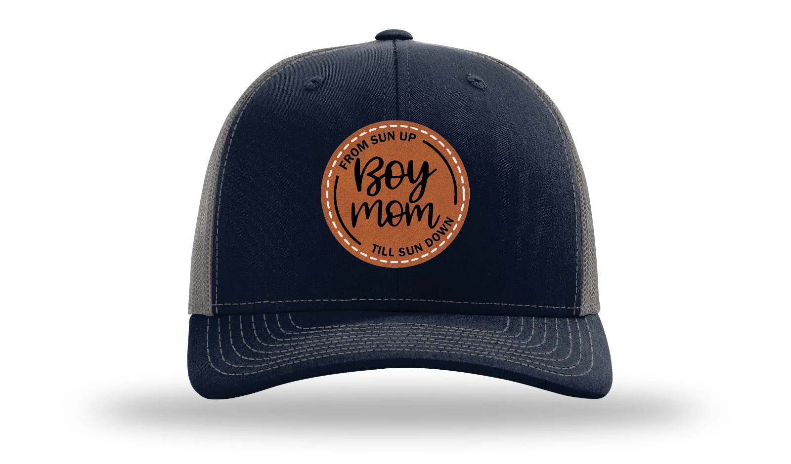 Boy Mom Leather Patch Richardson 112 Hat - Image 27