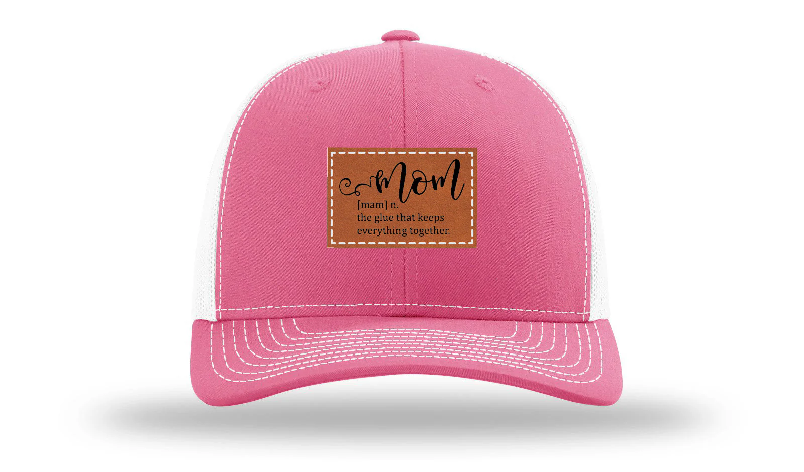 Mom Defined Leather Patch Richardson 112 Hat - Image 23