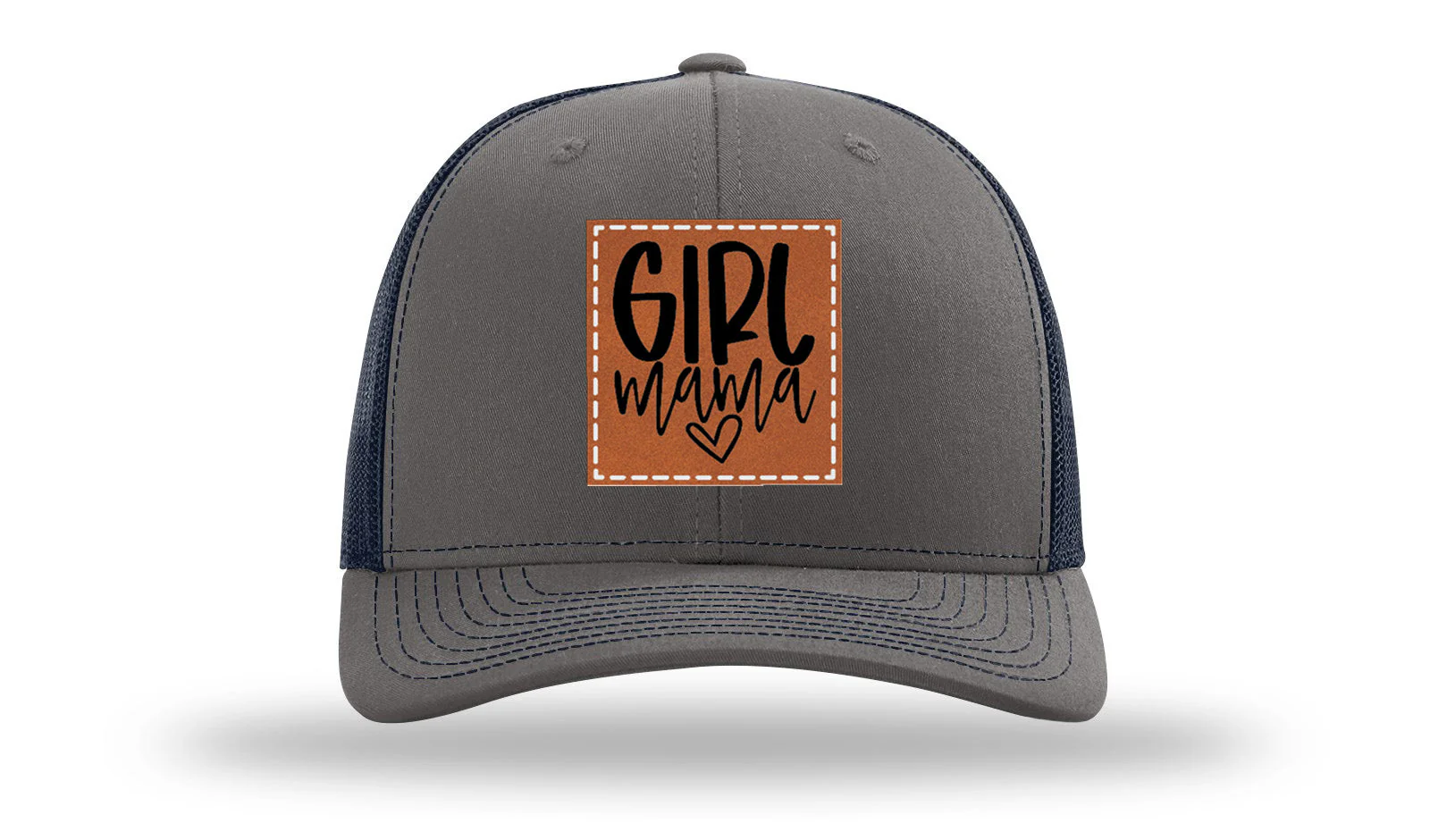 Girl Mama Leather Patch Richardson 112 Hat - Image 13
