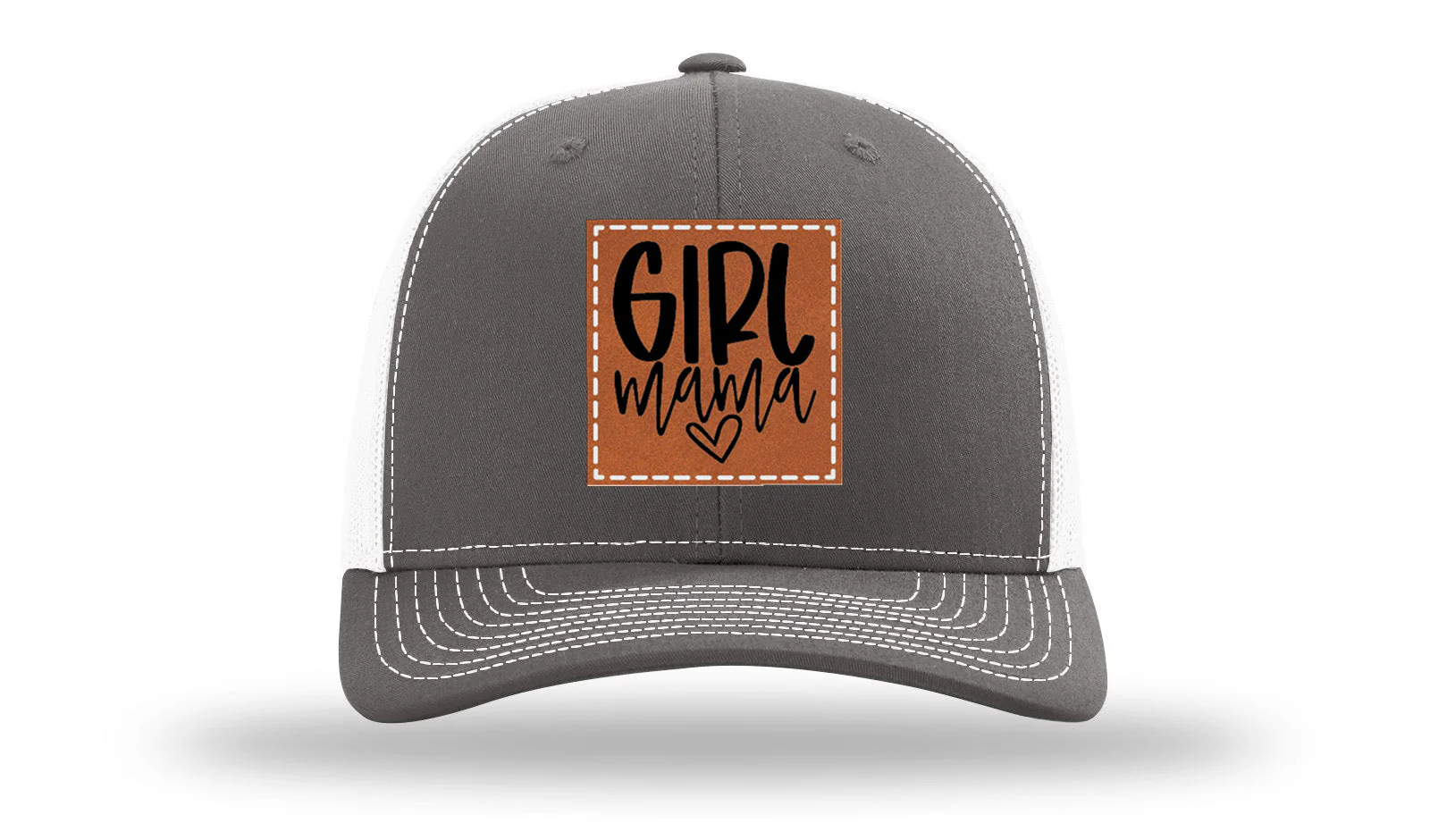 Girl Mama Leather Patch Richardson 112 Hat - Image 16