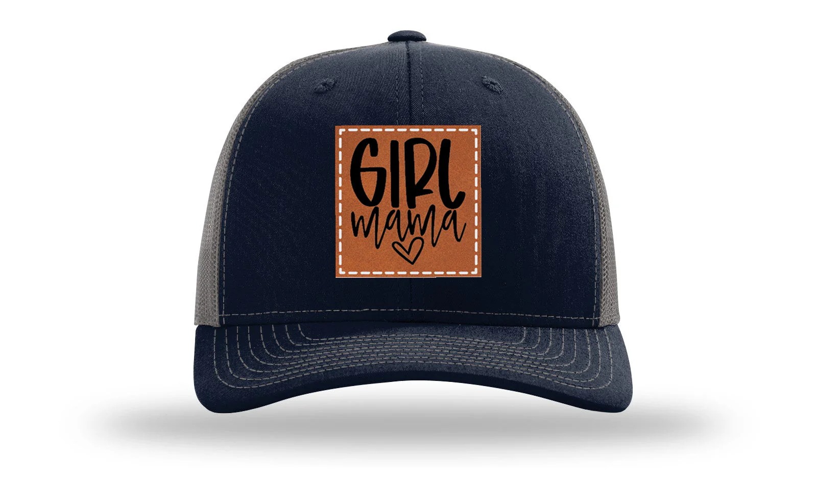 Girl Mama Leather Patch Richardson 112 Hat - Image 27