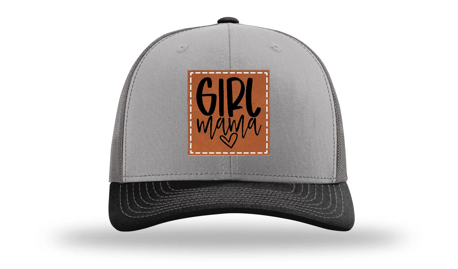 Girl Mama Leather Patch Richardson 112 Hat - Image 36