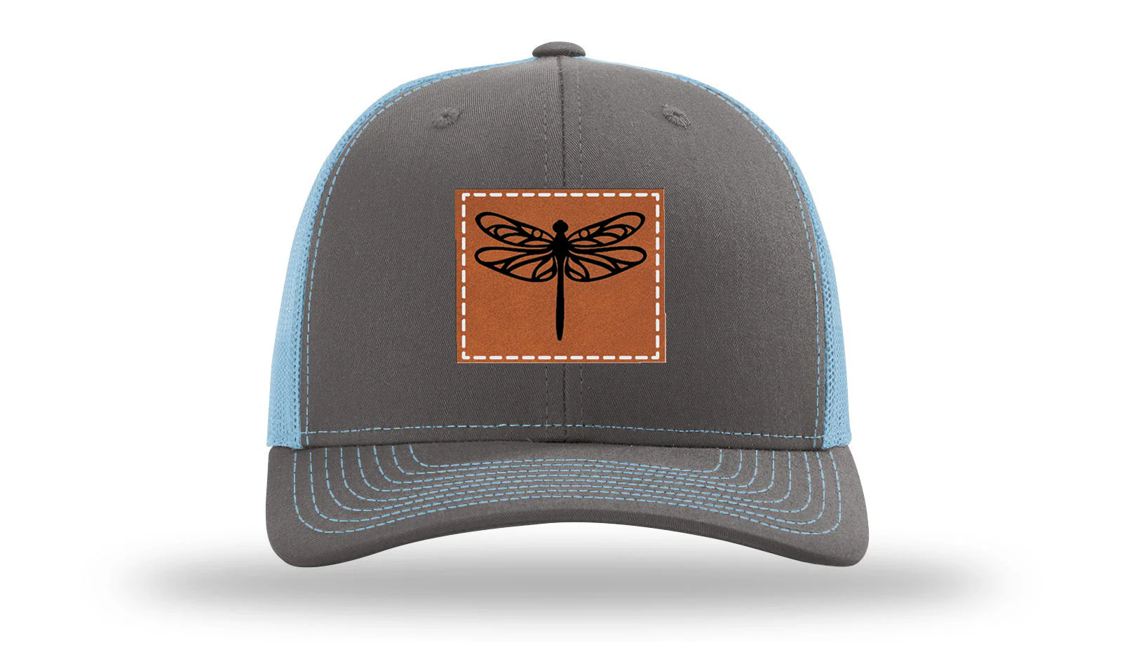Dragonfly Leather Patch Richardson 112 Hat - Image 12