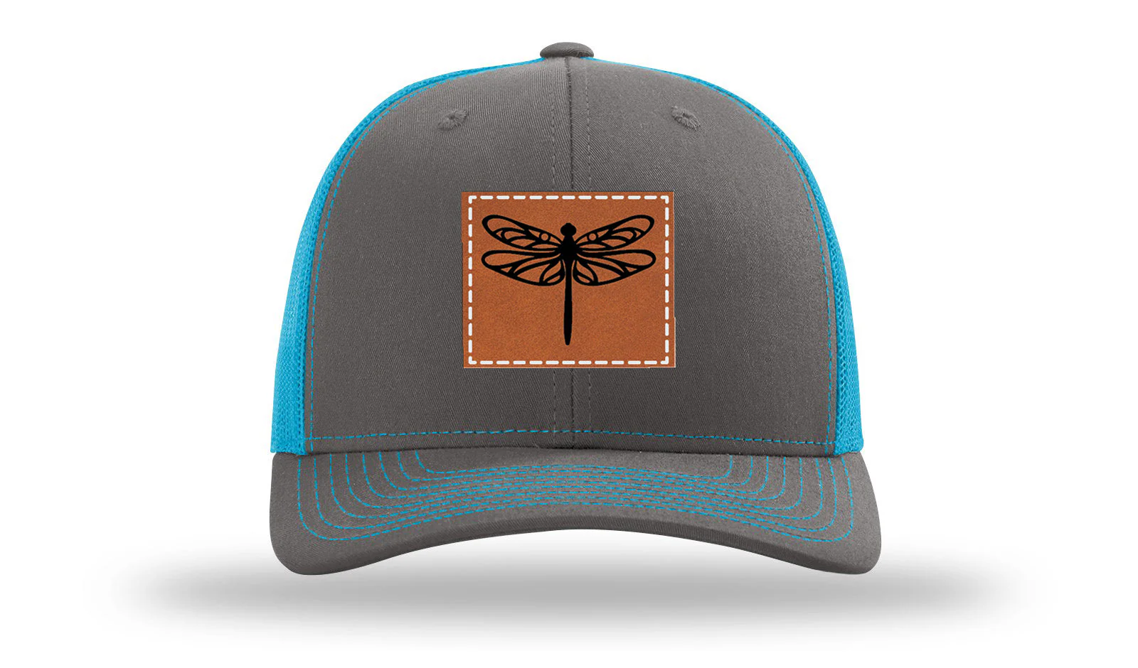 Dragonfly Leather Patch Richardson 112 Hat - Image 14