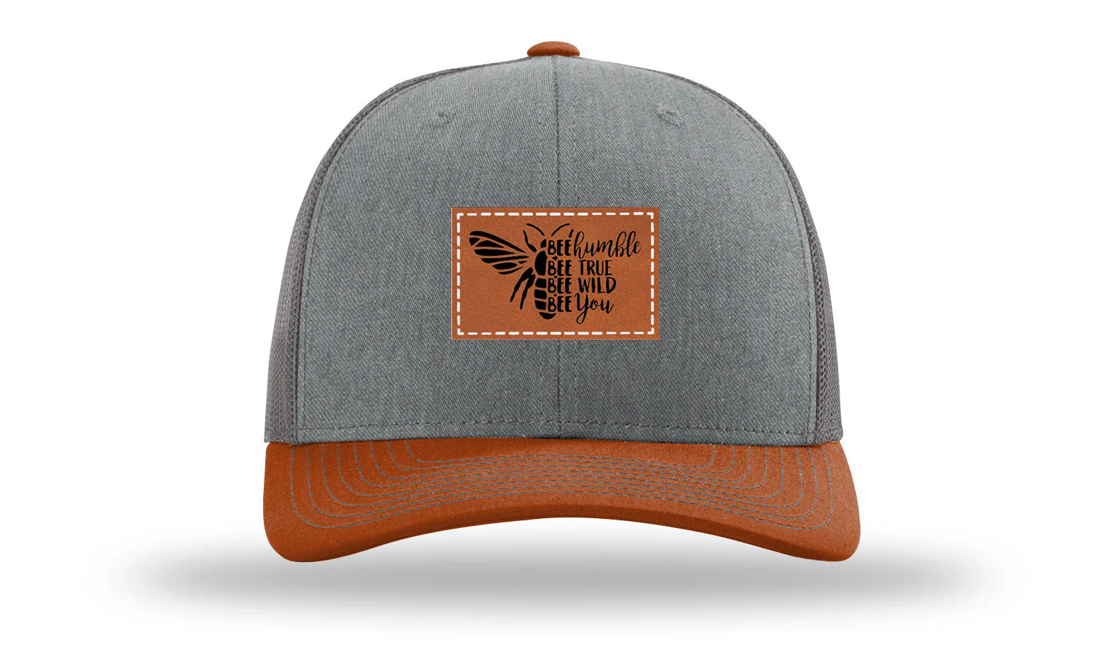 Bee Humble Leather Patch Richardson 112 Hat - Image 39