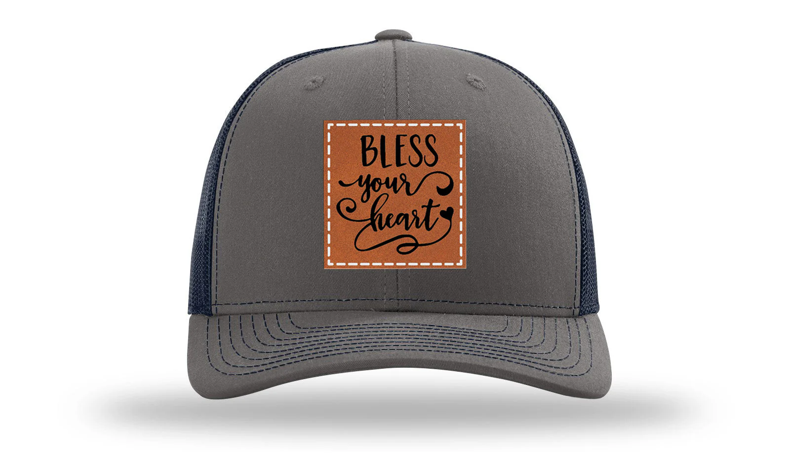 Bless Your Heart Leather Patch Richardson 112 Hat - Image 13