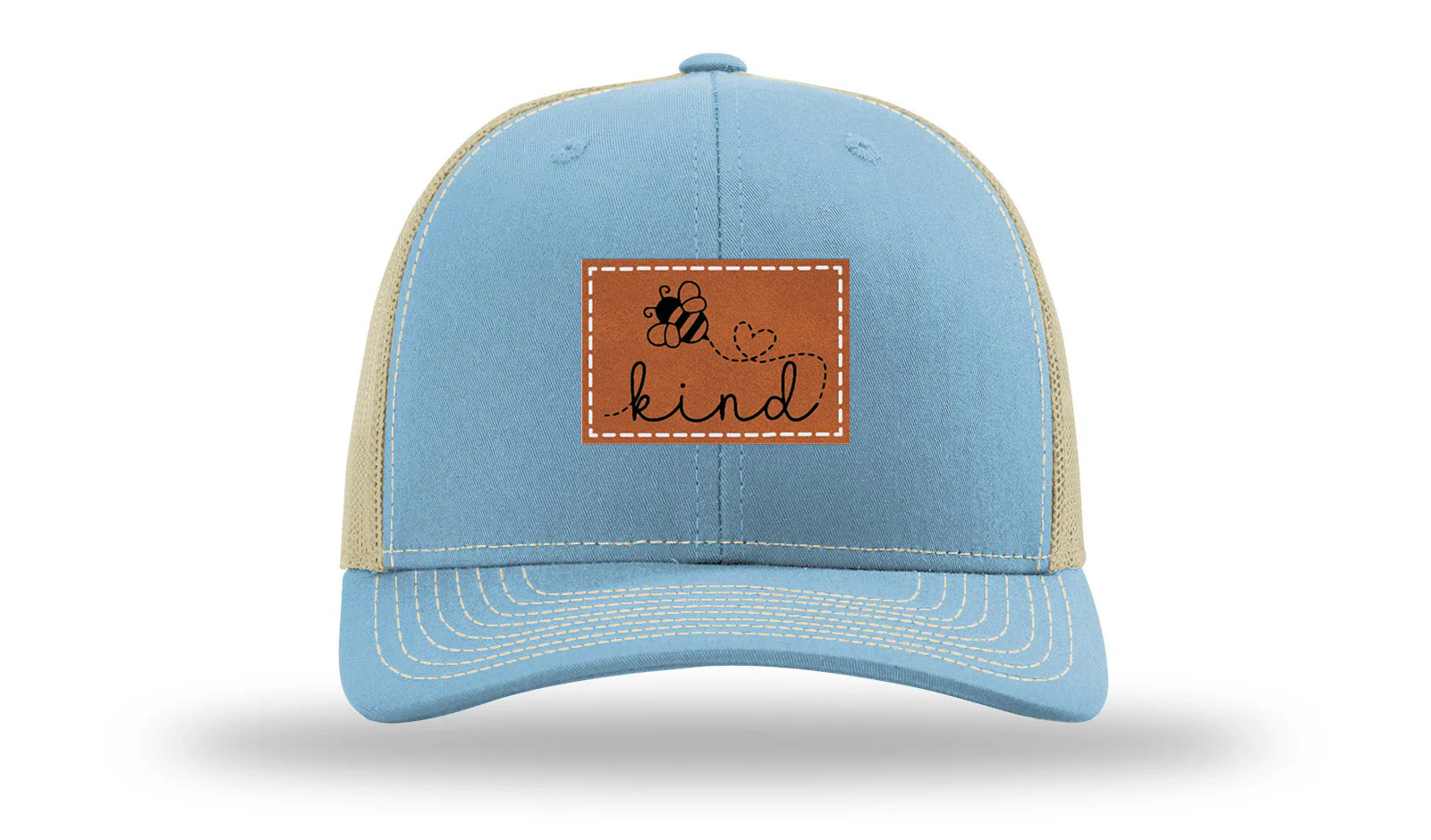 Bee Kind Leather Patch Richardson 112 Hat - Image 18