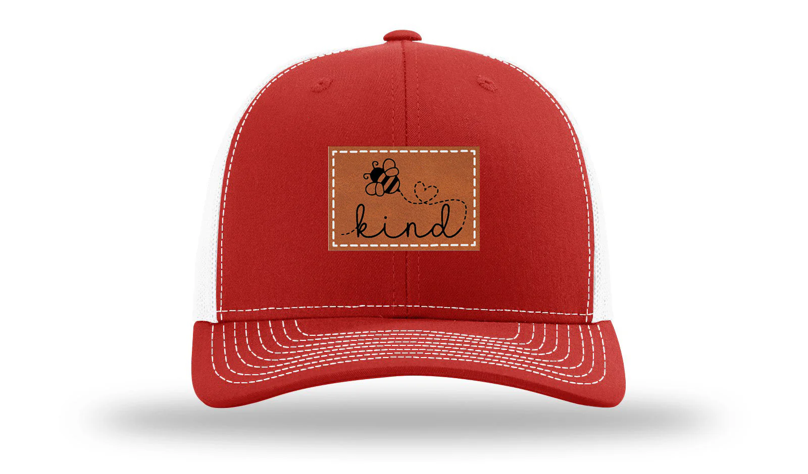 Bee Kind Leather Patch Richardson 112 Hat - Image 31