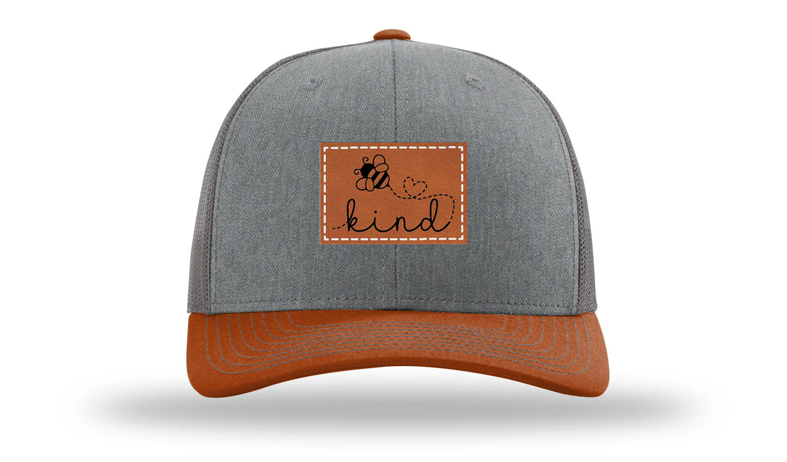 Bee Kind Leather Patch Richardson 112 Hat - Image 39