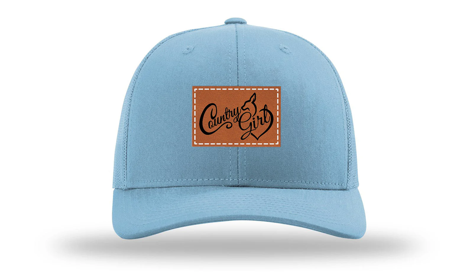 Country Girl Leather Patch Richardson 112 Hat - Image 2