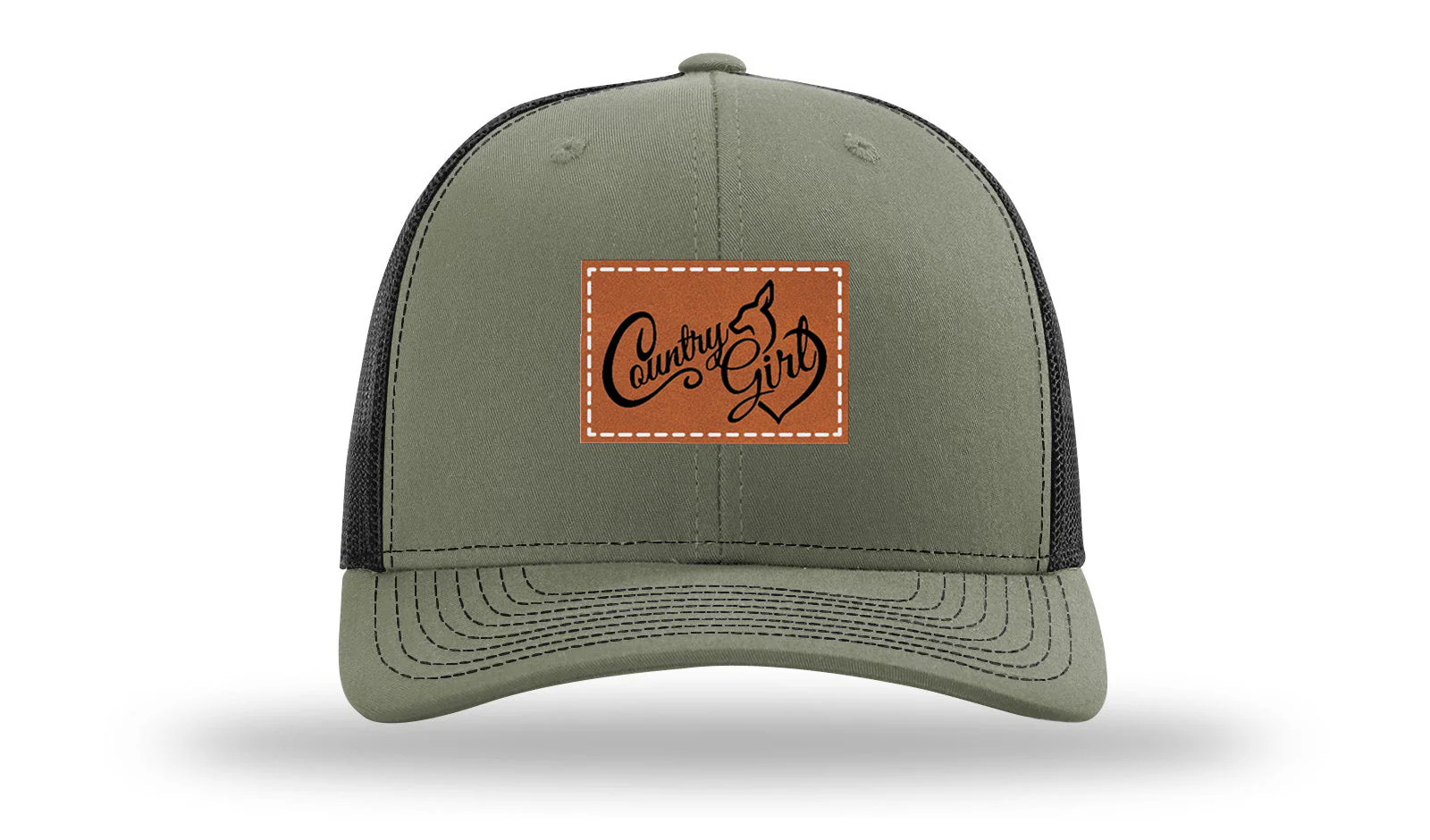 Country Girl Leather Patch Richardson 112 Hat - Image 25