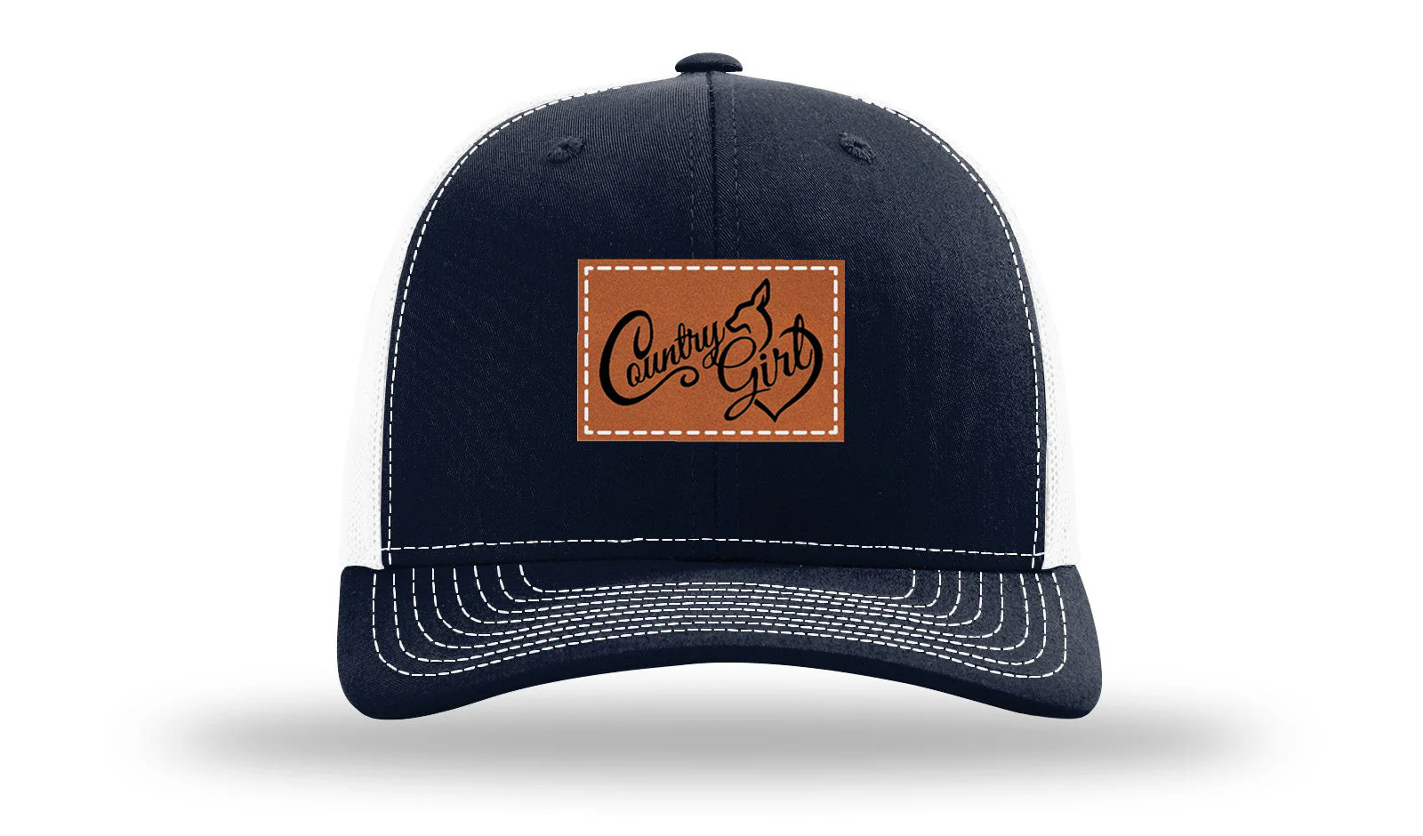 Country Girl Leather Patch Richardson 112 Hat - Image 29