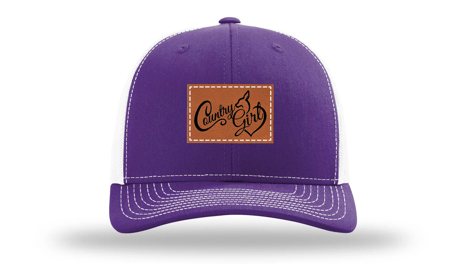Country Girl Leather Patch Richardson 112 Hat - Image 30