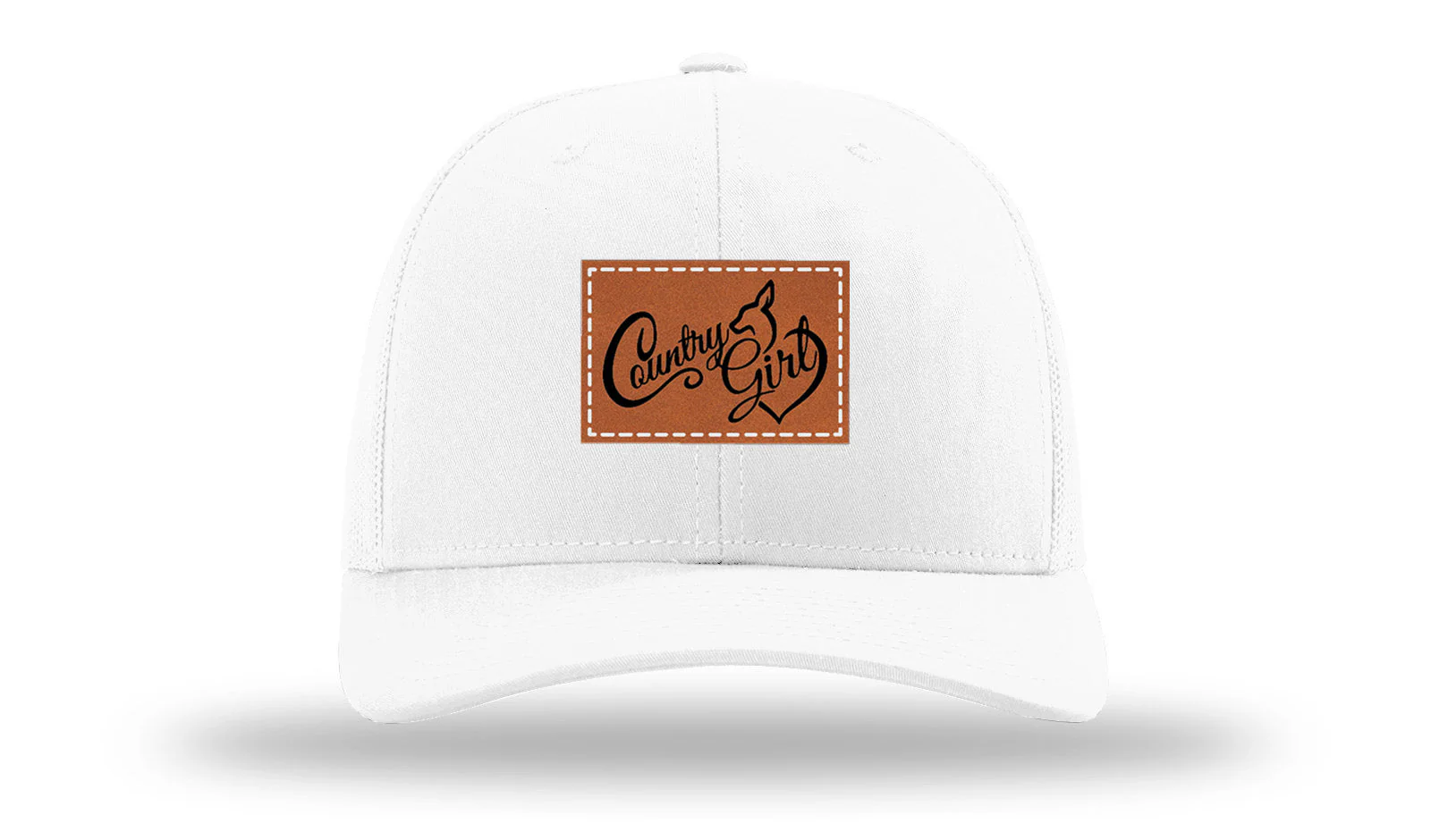 Country Girl Leather Patch Richardson 112 Hat - Image 5