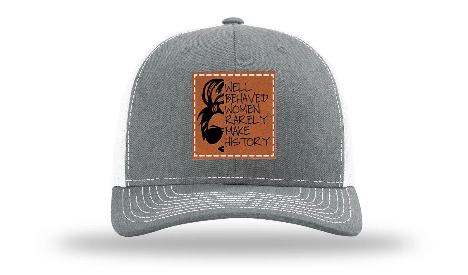 Well behaved Women Leather Patch Richardson 112 Hat - Image 14
