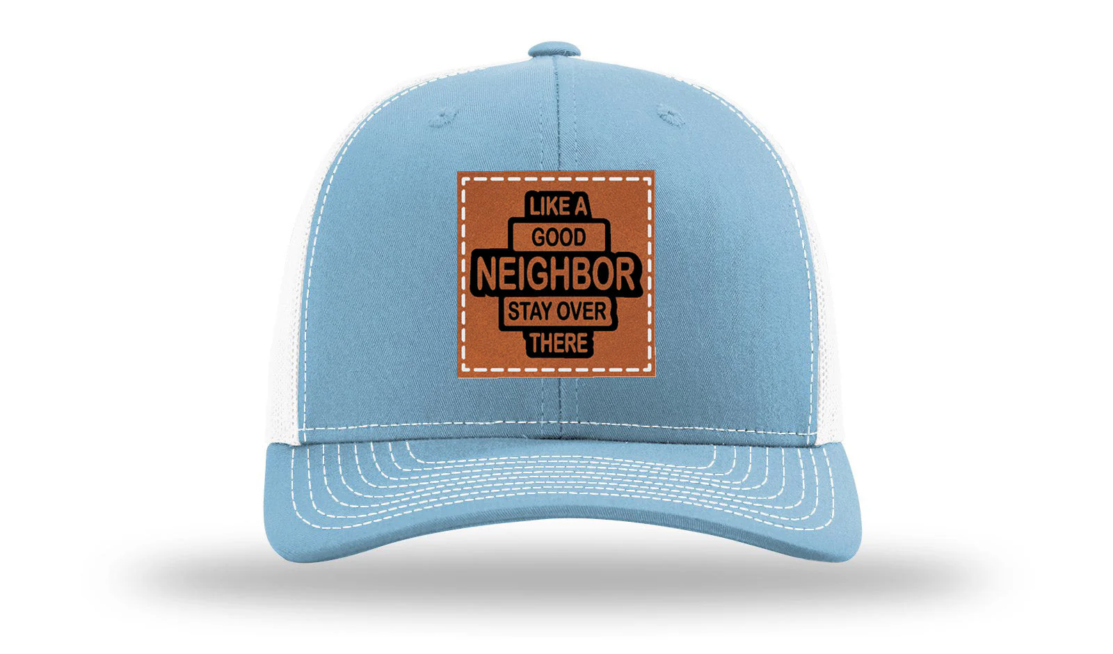 Like A Good Neighbor Leather Patch Richardson 112 Hat - Image 19