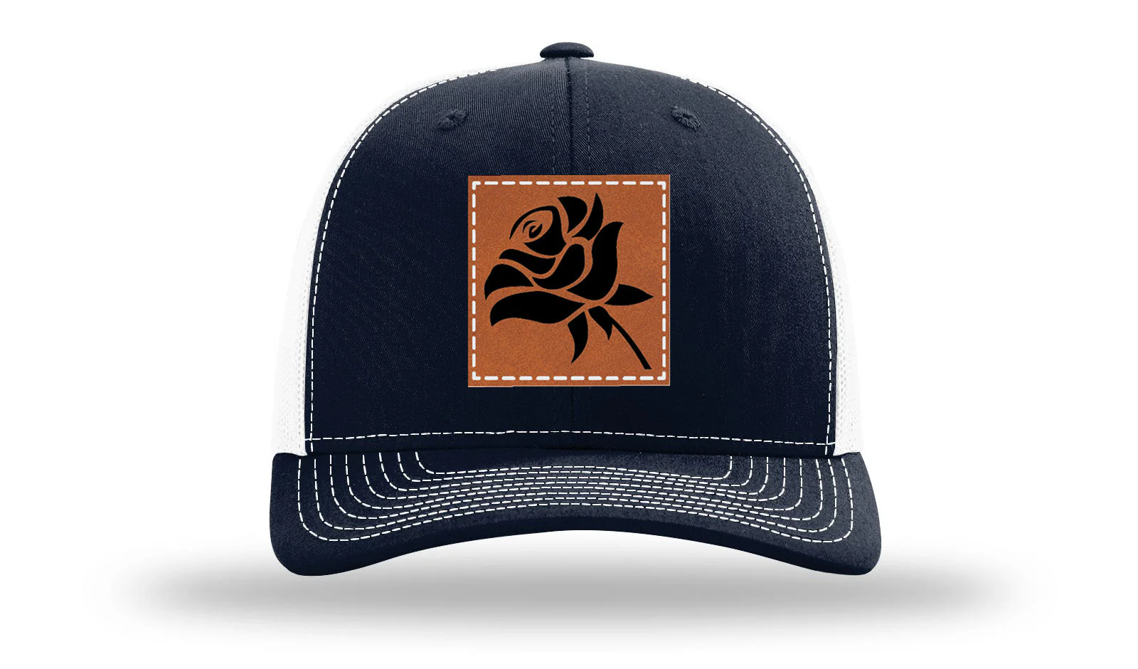 Rose Leather Patch Richardson 112 Hat - Image 29
