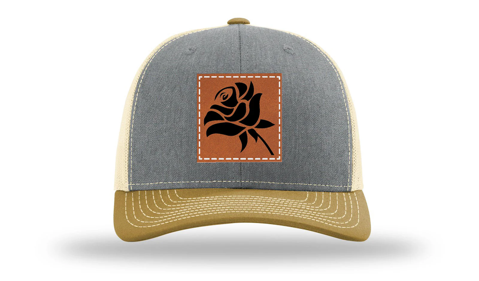 Rose Leather Patch Richardson 112 Hat - Image 37