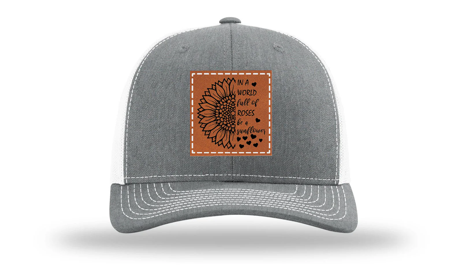 In A World Full Of Roses Leather Patch Richardson 112 Hat - Image 21