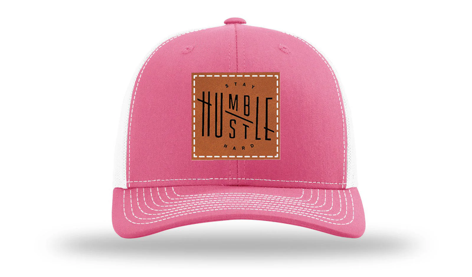Stay Humble Leather Patch Richardson 112 Hat - Image 23