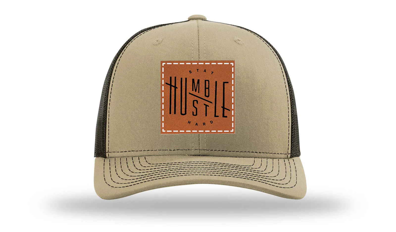 Stay Humble Leather Patch Richardson 112 Hat - Image 24
