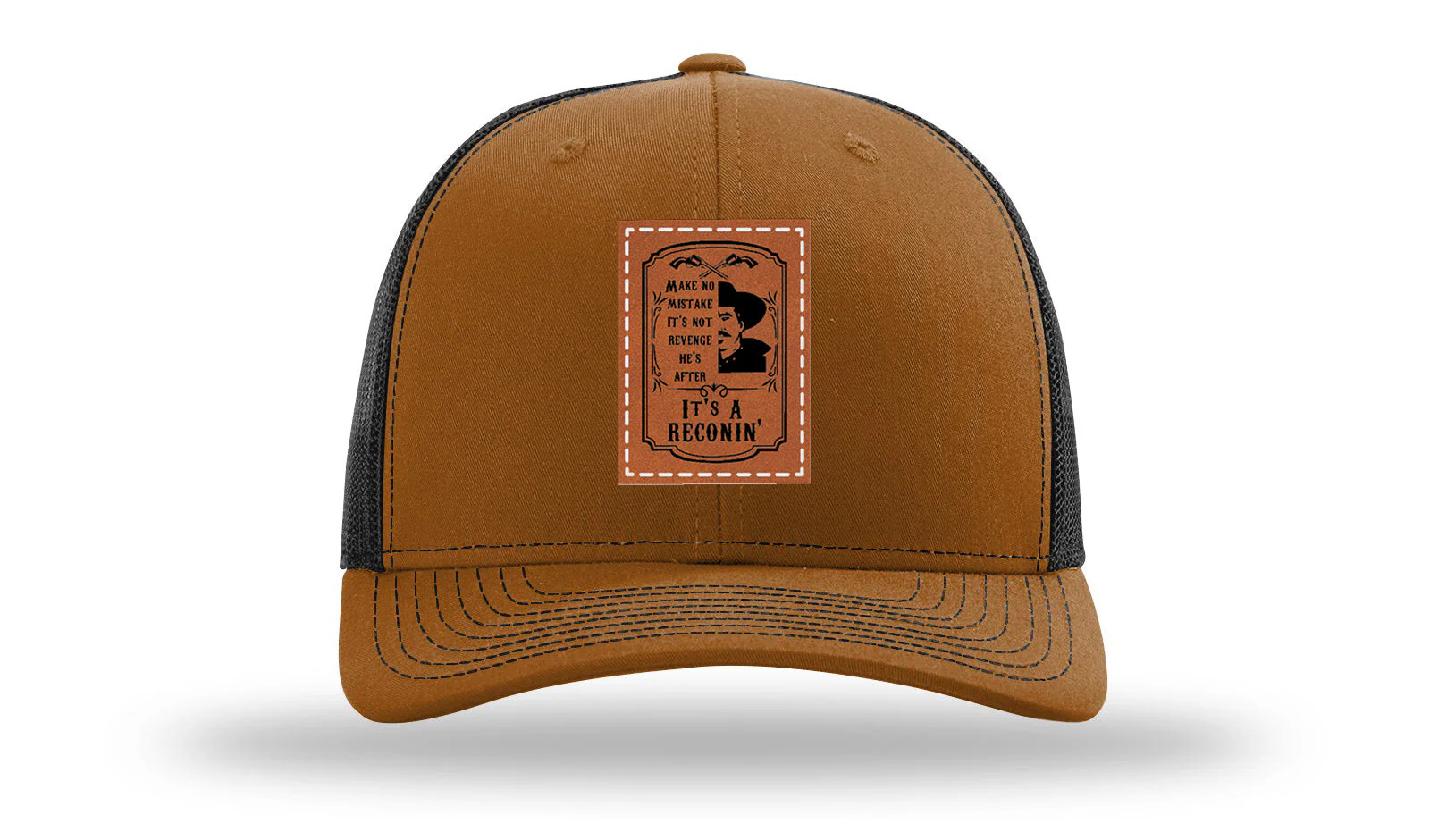 It's A Reconin' Leather Patch Richardson 112 Hat - Image 10