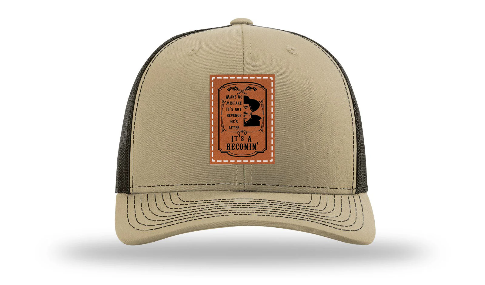 It's A Reconin' Leather Patch Richardson 112 Hat - Image 24