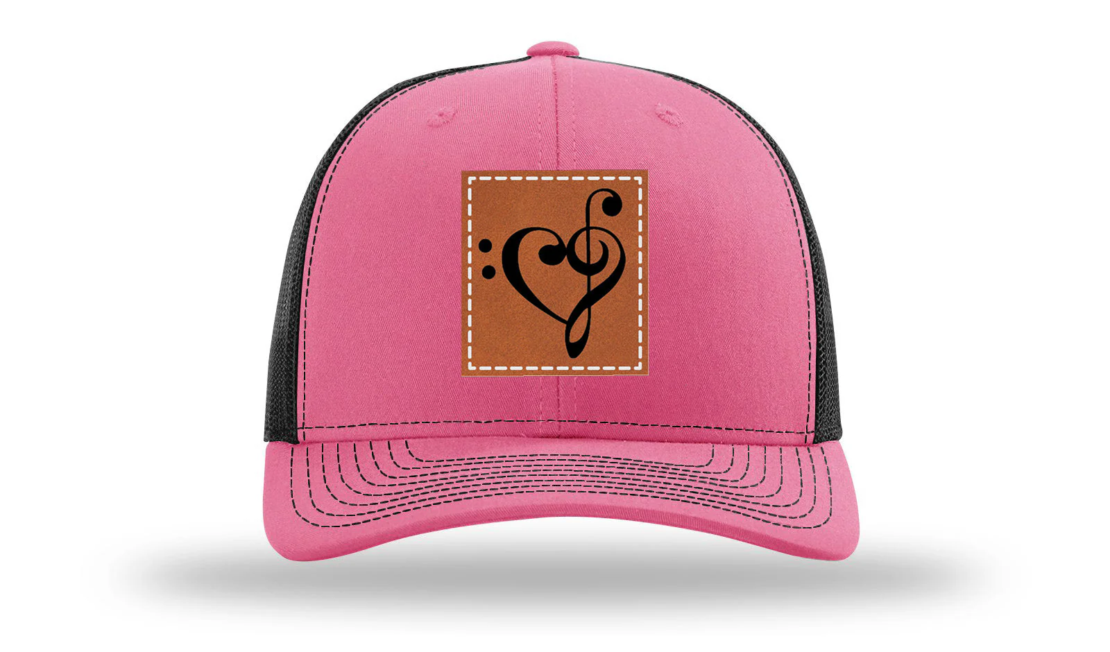 Music Love Leather Patch Richardson 112 Hat - Image 22
