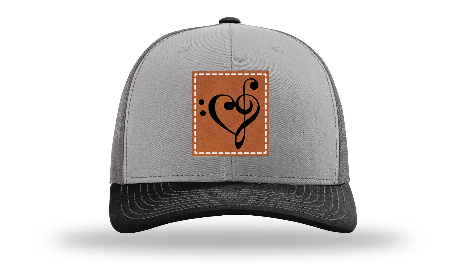 Music Love Leather Patch Richardson 112 Hat - Image 36