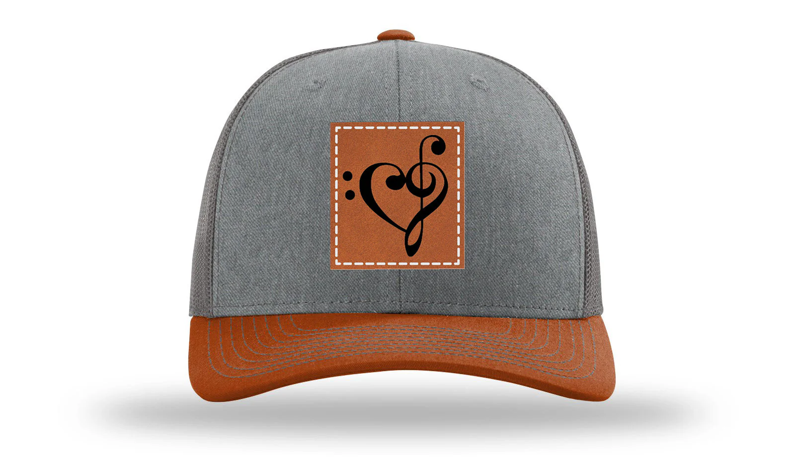 Music Love Leather Patch Richardson 112 Hat - Image 39