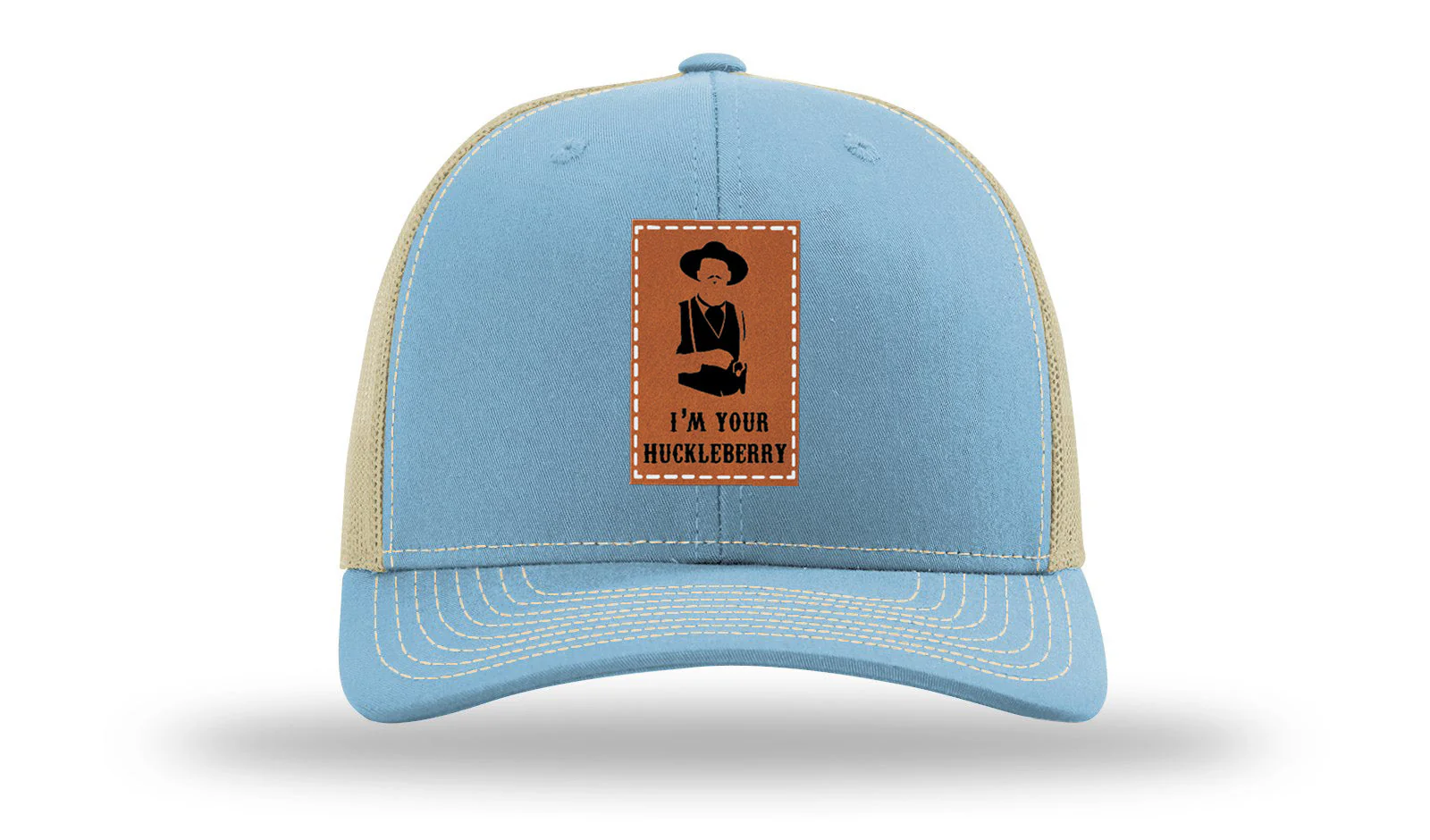 I'm Your Huckleberry Leather Patch Richardson 112 Hat - Image 18