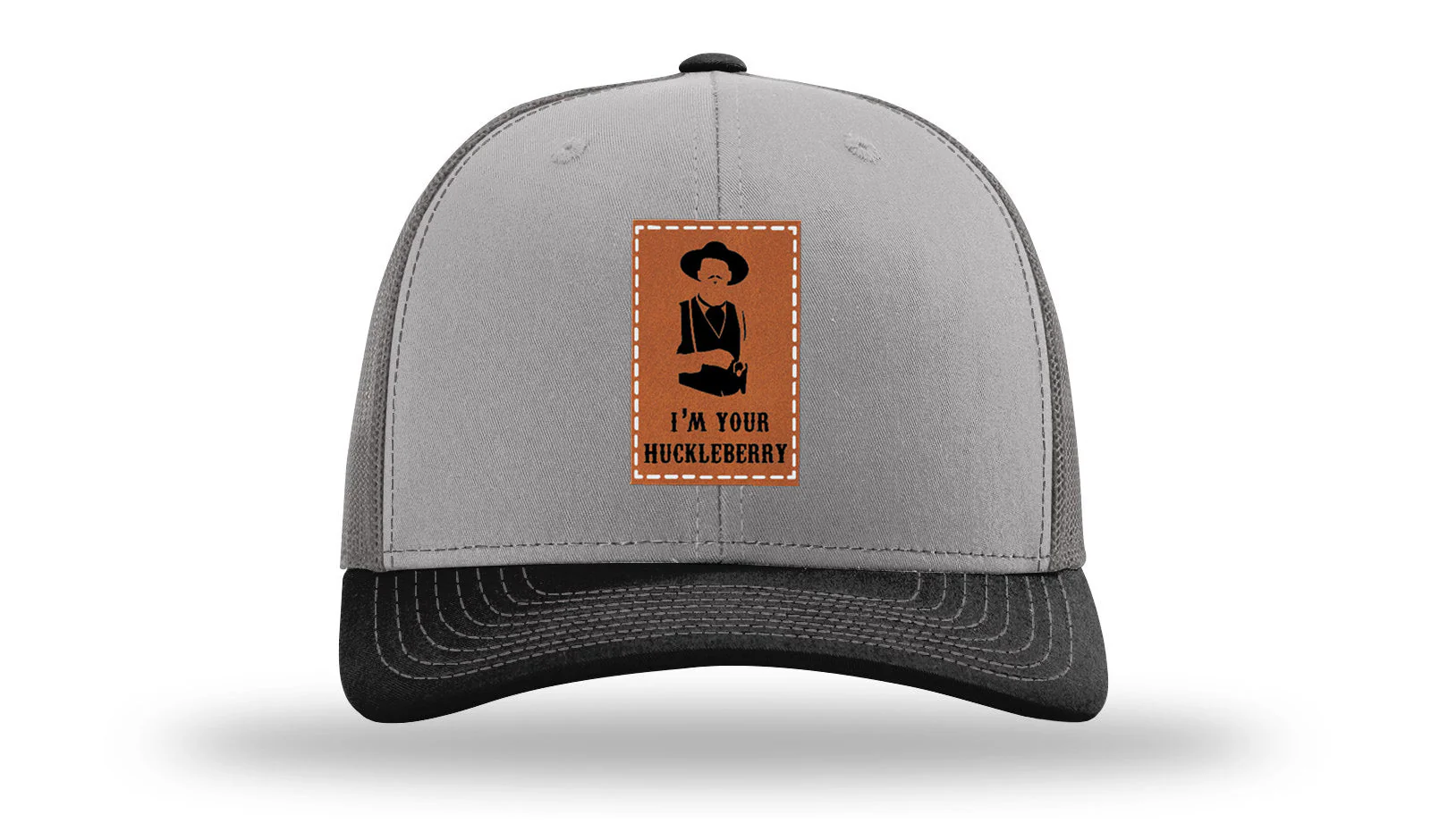 I'm Your Huckleberry Leather Patch Richardson 112 Hat - Image 36