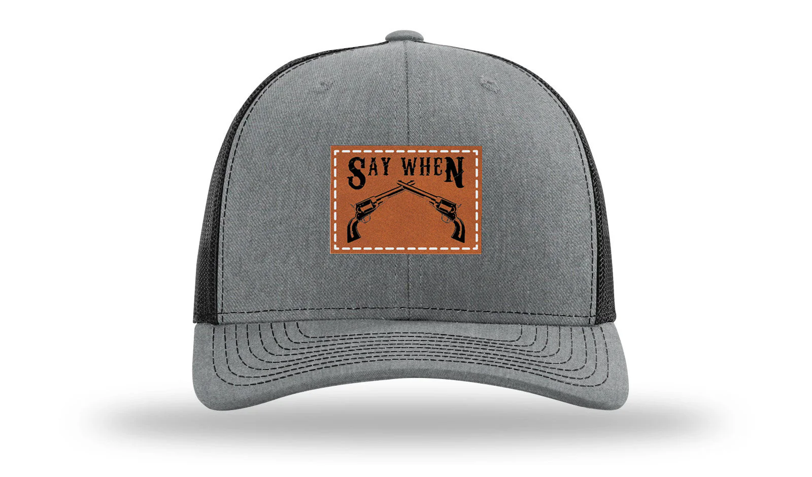 Say When Leather Patch Richardson 112 Hat - Image 20