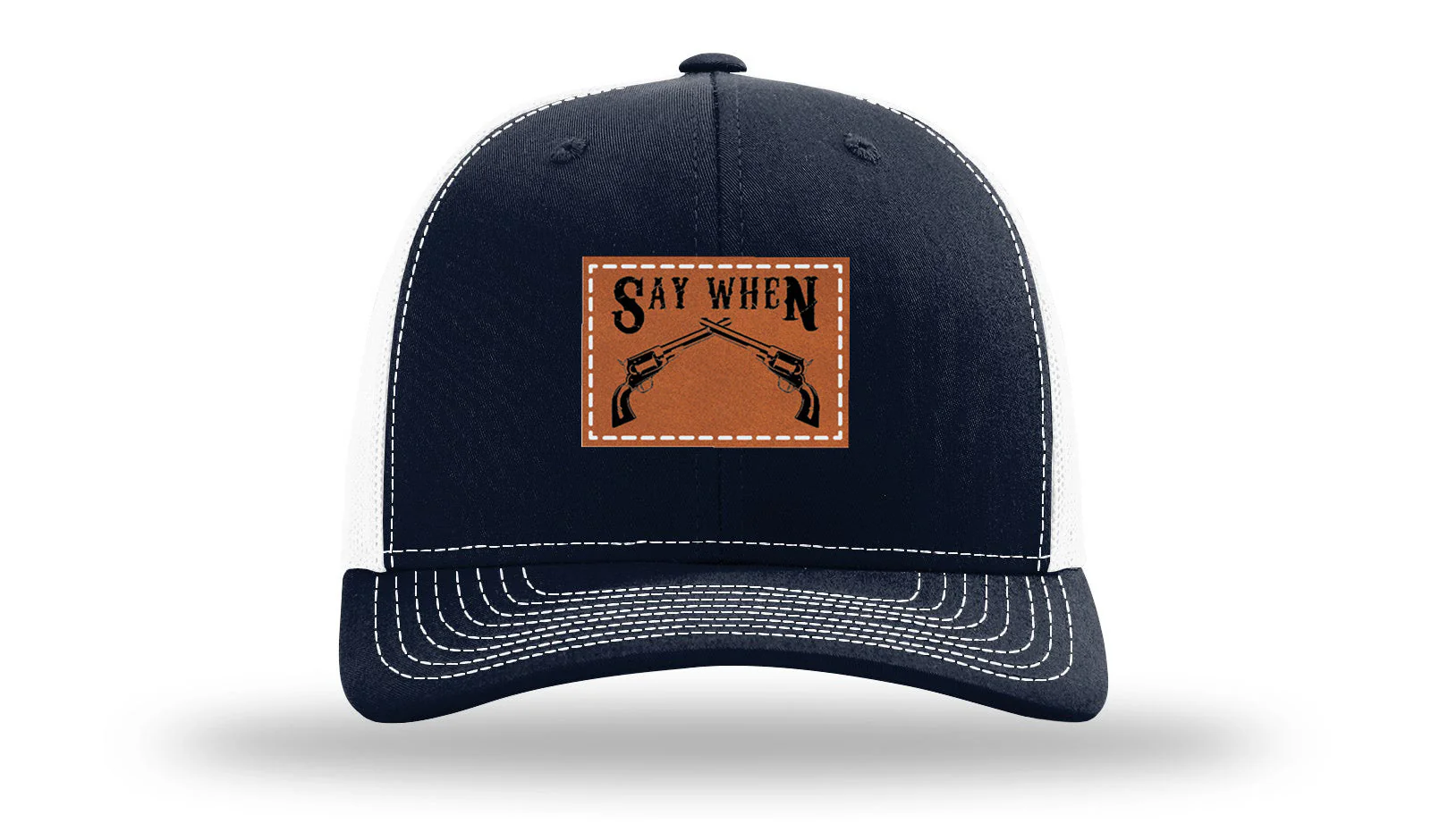 Say When Leather Patch Richardson 112 Hat - Image 29
