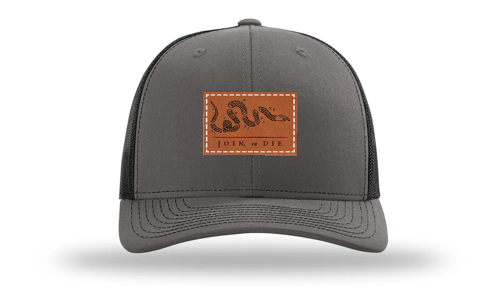 Join or Die Leather Patch Richardson 112 Hat - Image 10