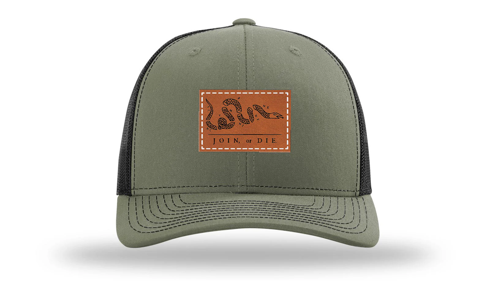 Join or Die Leather Patch Richardson 112 Hat - Image 24