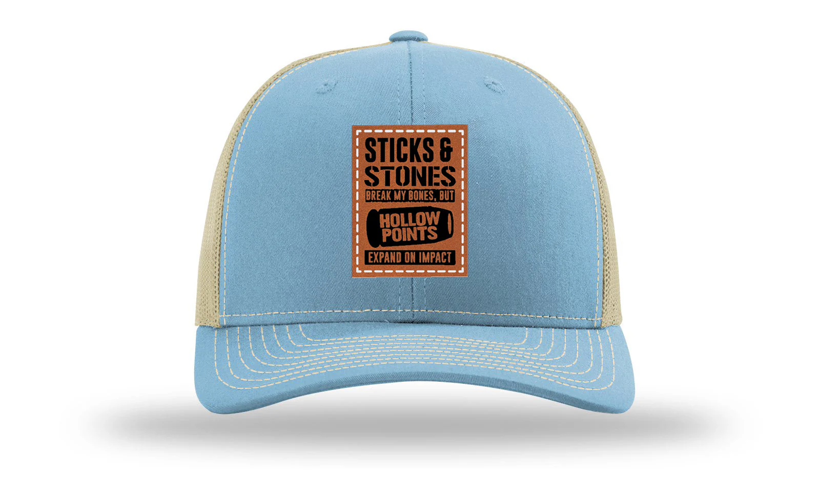 Sticks and Stones Leather Patch Richardson 112 Hat - Image 18