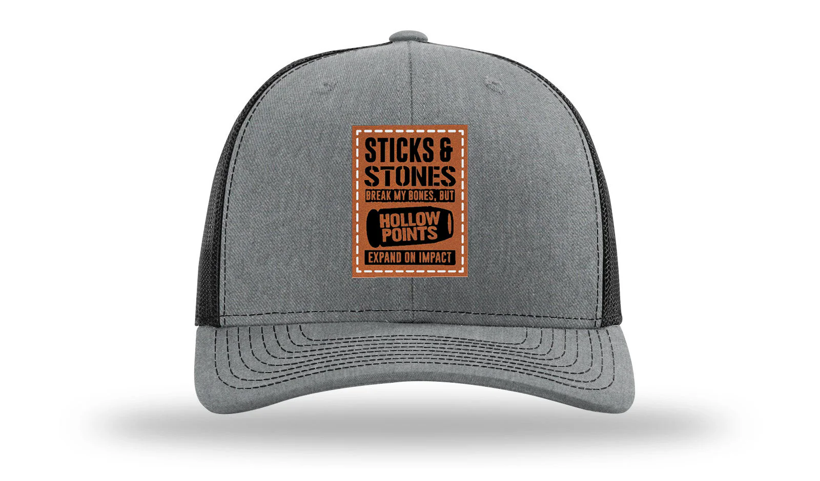 Sticks and Stones Leather Patch Richardson 112 Hat - Image 20