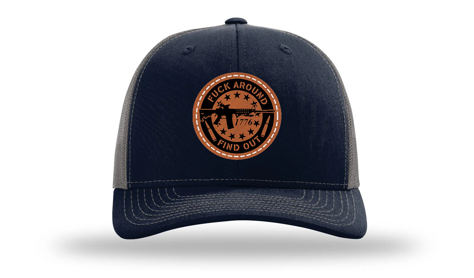 FAFO Leather Patch Richardson 112 Hat - Image 27