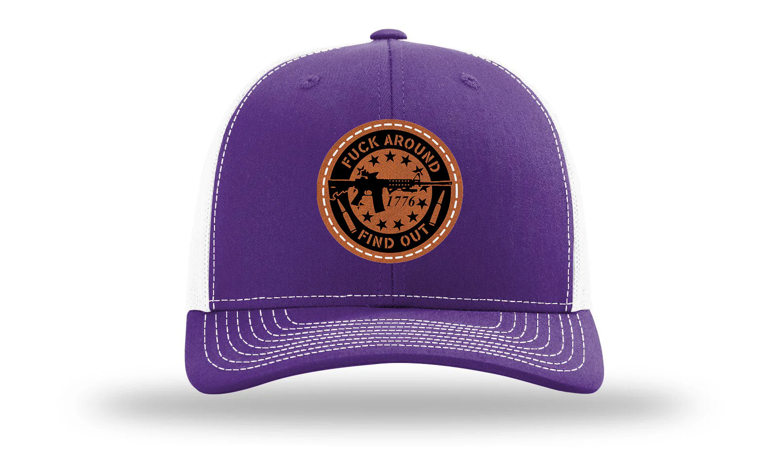 FAFO Leather Patch Richardson 112 Hat - Image 30