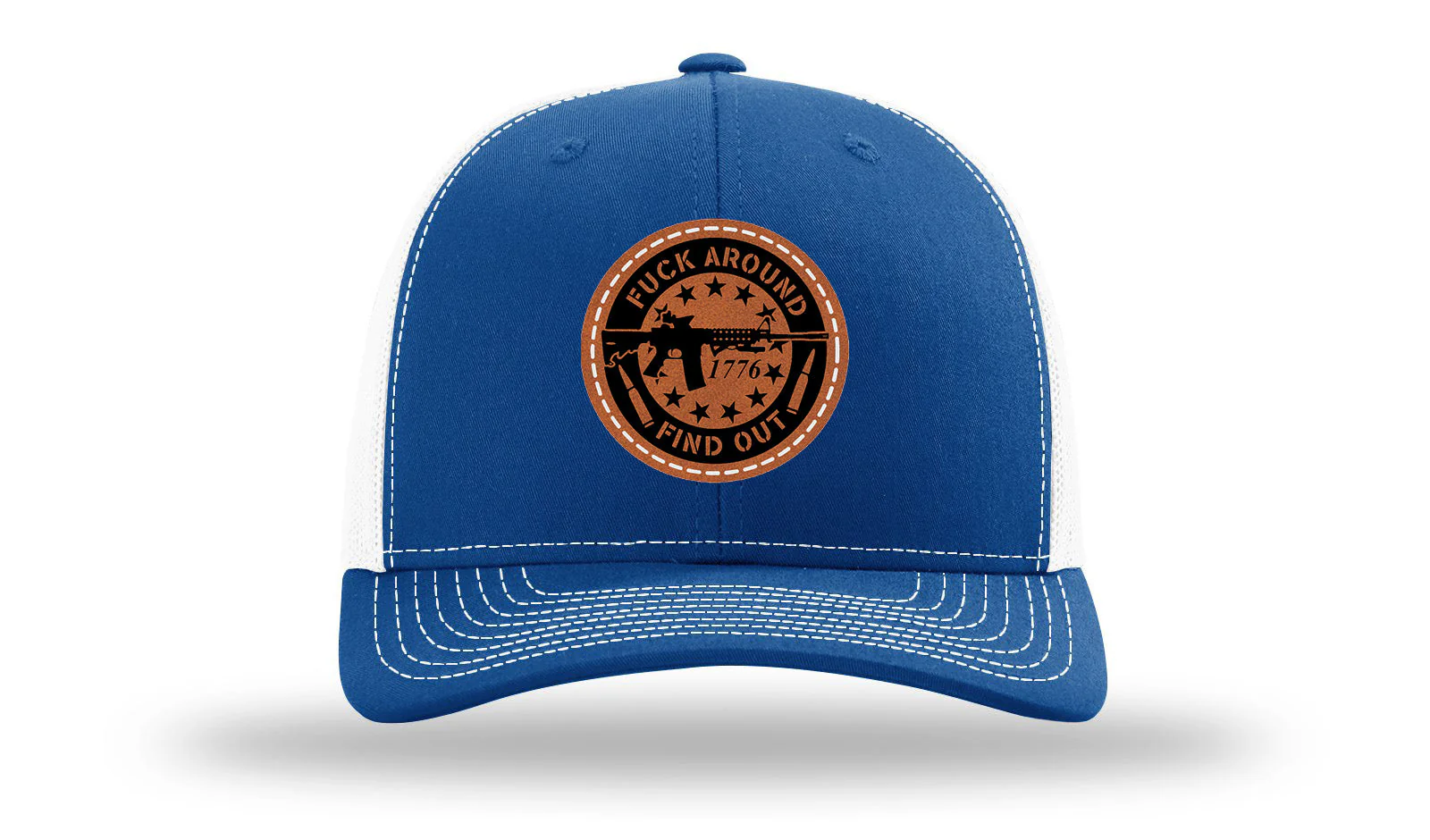 FAFO Leather Patch Richardson 112 Hat - Image 32