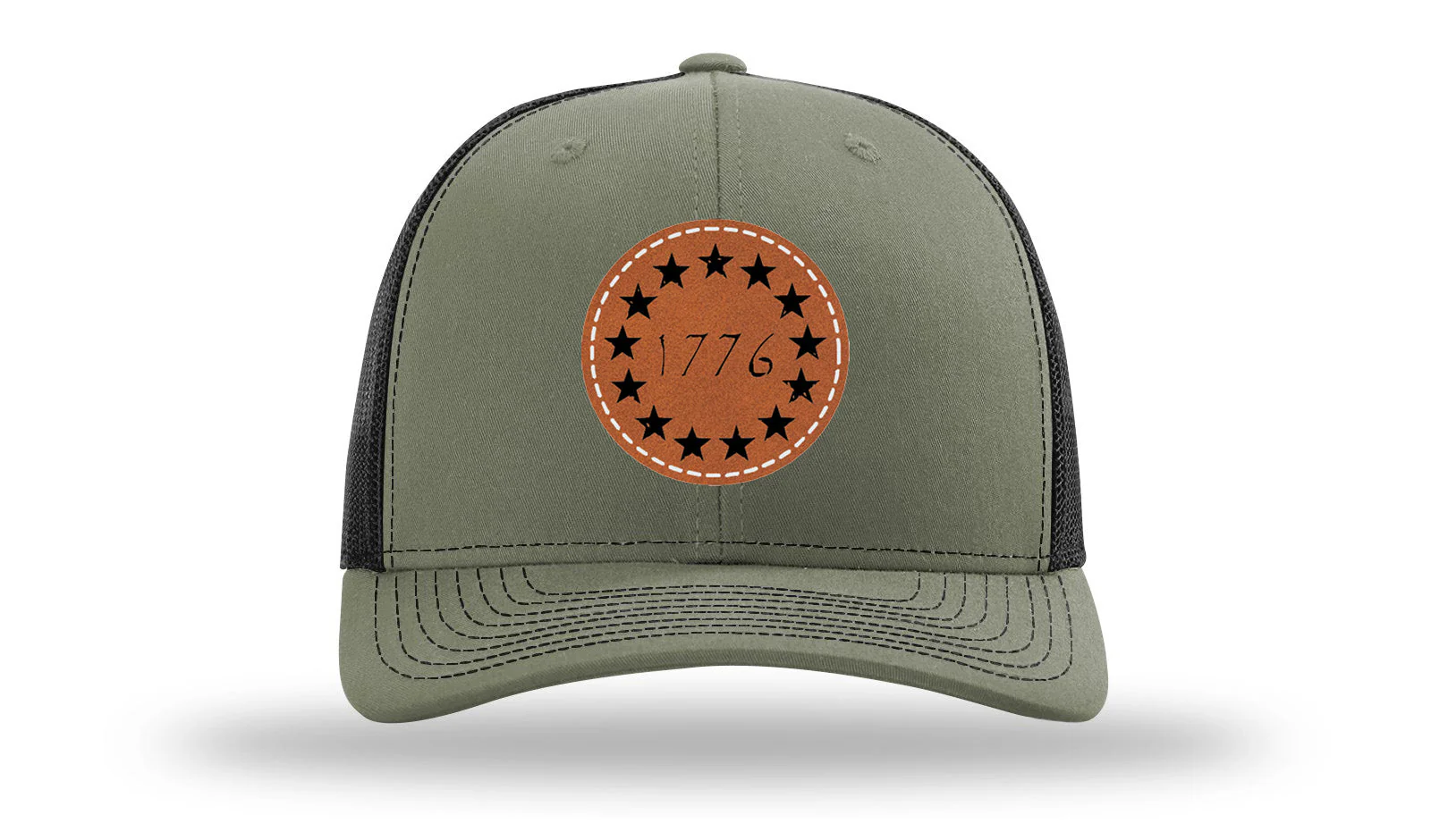 1776 Leather Patch Richardson 112 Hat - Image 25