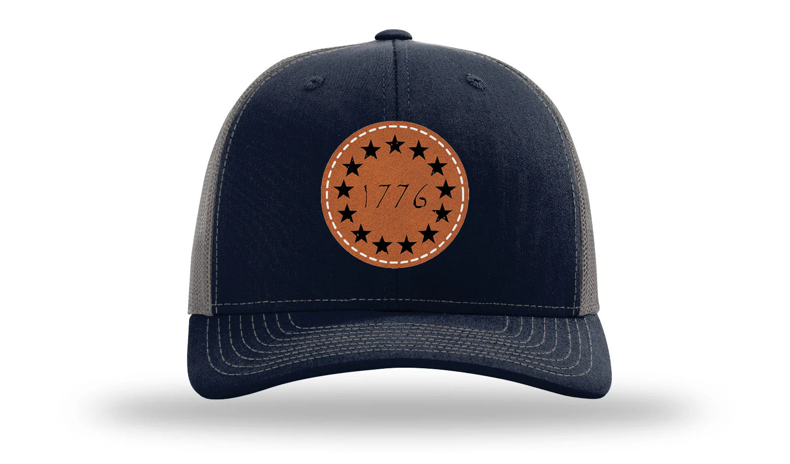 1776 Leather Patch Richardson 112 Hat - Image 27