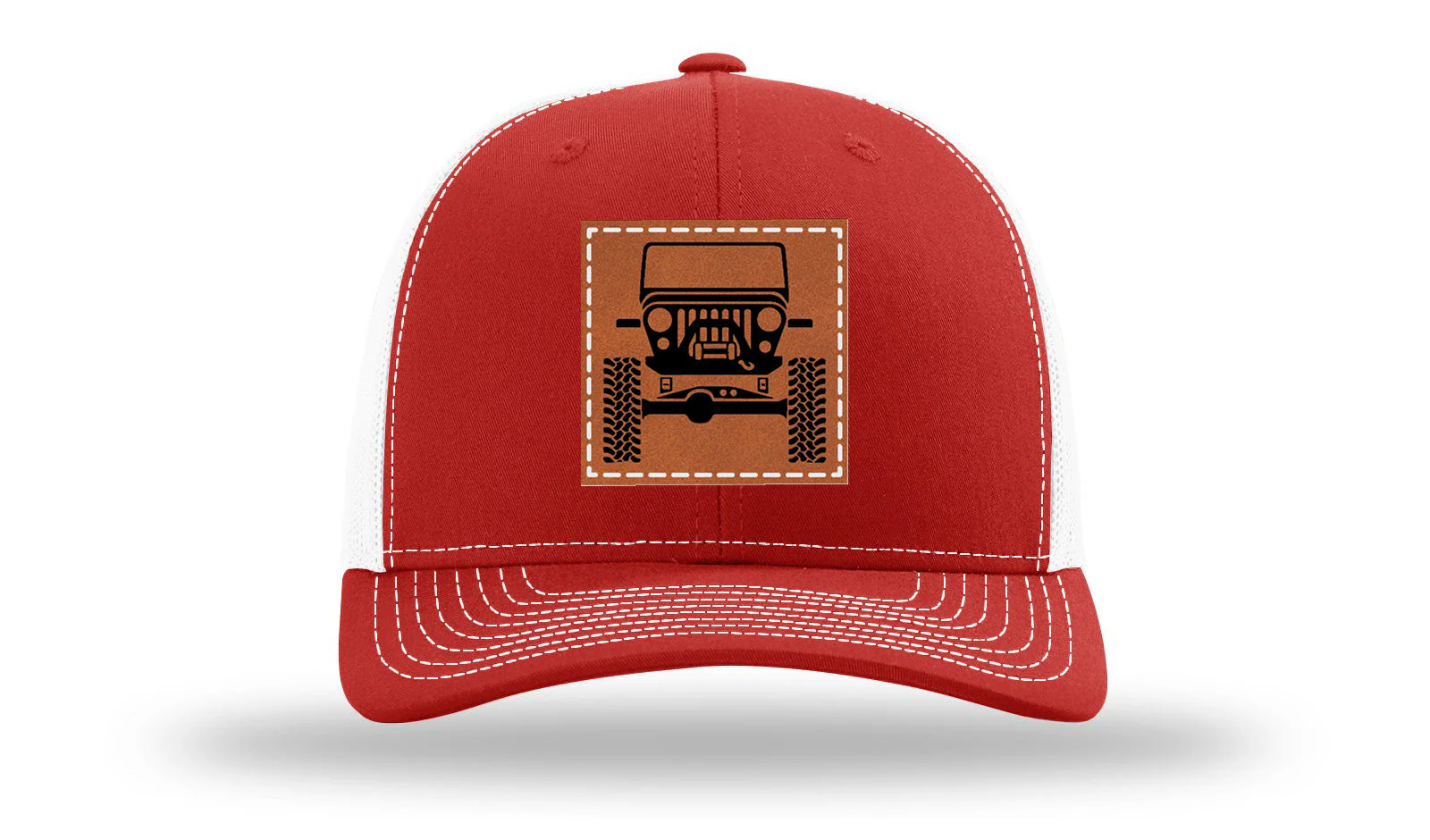 Jeep CJ Leather Patch Richardson 112 Hat - Image 31
